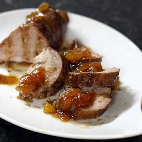 Zesty Pork Tenderloin and Brown Rice