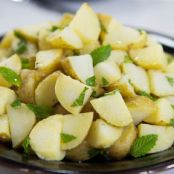 Lemon Potato Salad with Mint