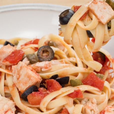 Recipes - Neopolitan Tuna Fettucine