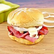 Cajun Roast Beef Sandwich with Horseradish Sauce