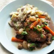Slow Cooker Coq au Vin