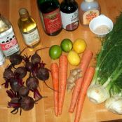 Beet, Carrot and Fennel Slaw