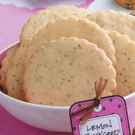 Tangy Lemon Poppy Seed Cookies