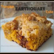 Pumpkin Earthquake Cake
