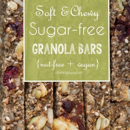 Soft + Chewy Baked Granola Bars