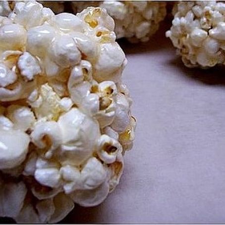 Marshmallow Popcorn Balls*****