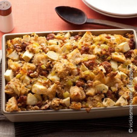 Sausage, Apple, and Walnut Stuffing