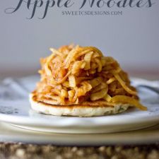 Cinnamon Sugar Apple Noodles
