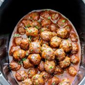 Slow Cooker Honey Buffalo Meatballs