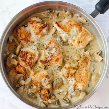 Creamy Asiago Chicken!