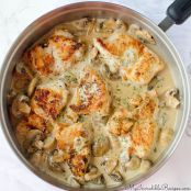 Creamy Asiago Chicken!