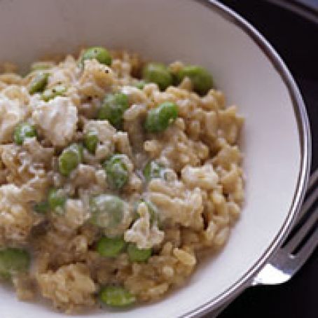 Creamy Risotto with Edamame