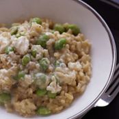 Creamy Risotto with Edamame