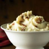 Mashed Potates with Bacon and Garlic