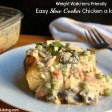 Easy Slow Cooker Chicken Ala King