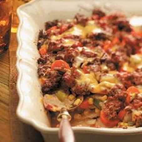 Layered Beef Casserole
