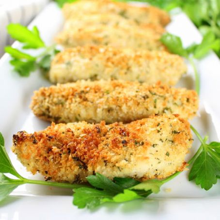 Parmesan Baked Chicken Strips