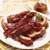 Brown Sugar and Bourbon Ribs