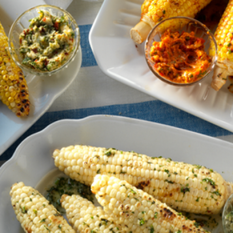 Corn on the Cob 3 Ways