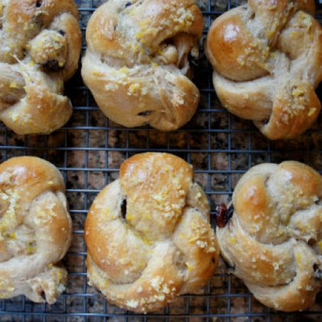Chocolate Cranberry Challah Rolls with Citrus Sugar