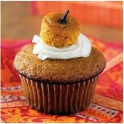 Cream filled Pumpkin cupcakes