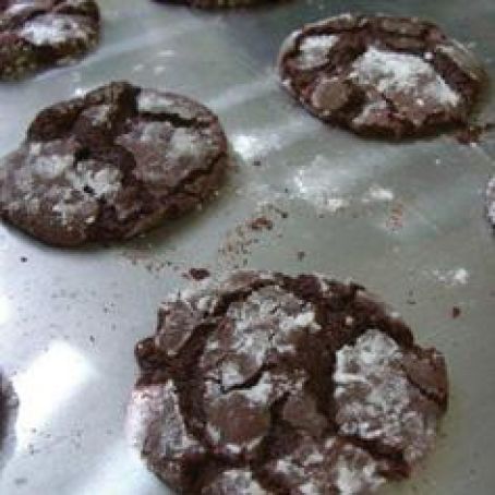 Chocolate Snowball Cookies #2