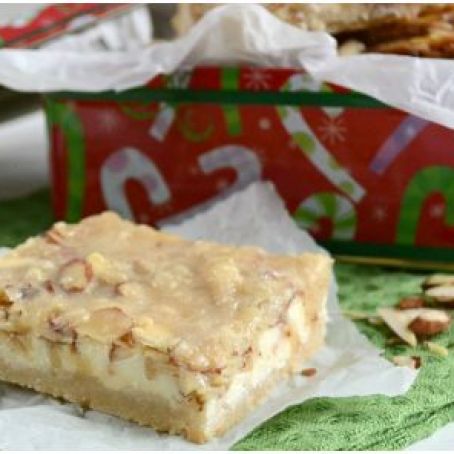 Almond White Chocolate Magic Bars