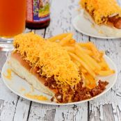 Skyline Cheese Coney {Cincinnati Chili}