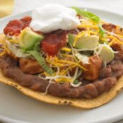 Salsa-Chicken Tostadas