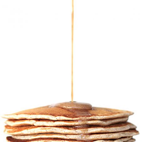 Snickerdoodle Pancake with Warm Vanilla Sauce