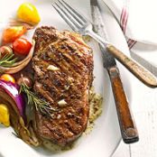 Butter-Basted Strip Steak