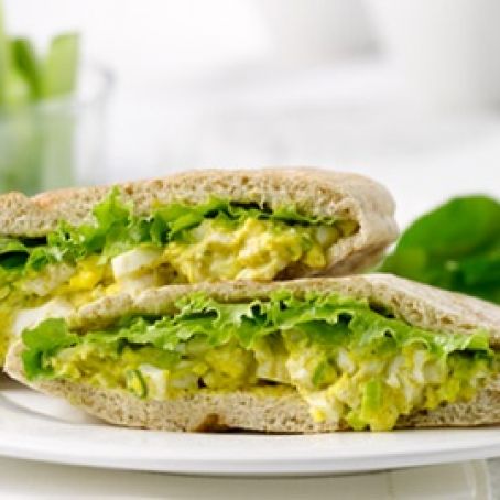 Egg Salad with Pita