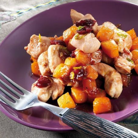 Turkey with Pumpkin and Nutmeg