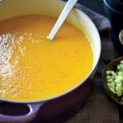 Winter Squash Soup with Roasted Pumpkin Seeds