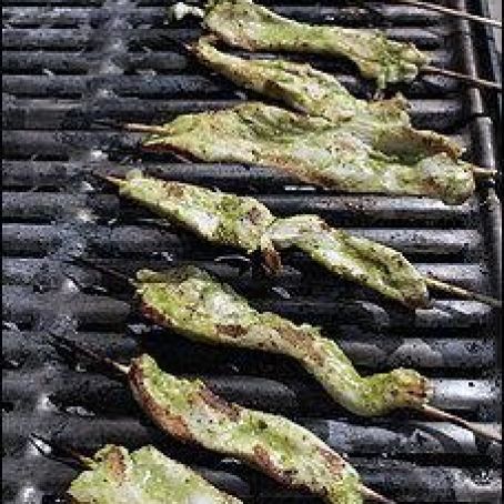 Chicken, Lemon-Herb Satays