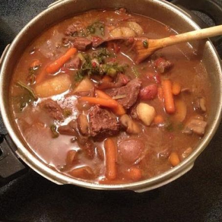 Pressure Cooker Beef Stew