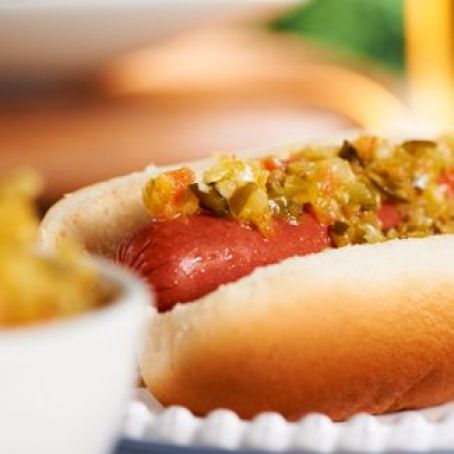 Chicago-Style Hot Dog Relish