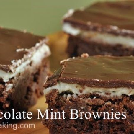 Chocolate Mint Brownies