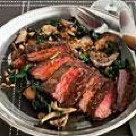 Grilled Balsamic-and-Garlic Flank Steak