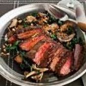 Grilled Balsamic-and-Garlic Flank Steak