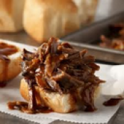 Bulls-eye carolina style wildfire pork