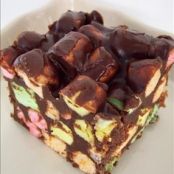 Chocolate Marshmallow Squares