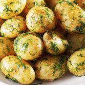 Dill Potatoes Grilled in a Packet