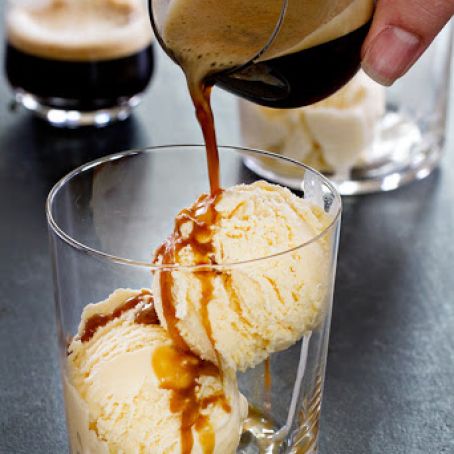 No-Churn BAILEYS® Mudslide Ice Cream and Affogato