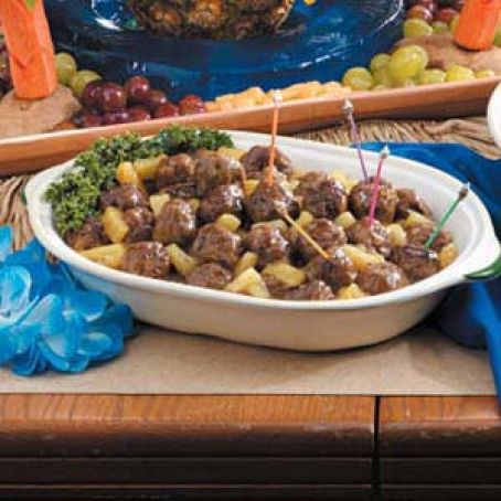 Polynesian Meatballs