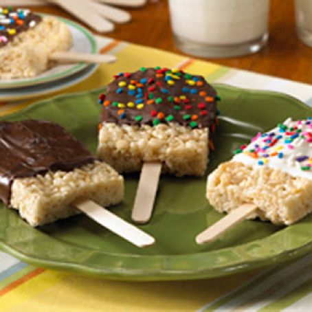 Rice Krispie Dippers