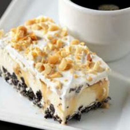 Oreo Butter Pecan Ice Cream Bars