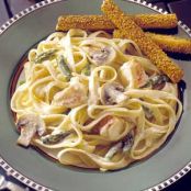 Lobster and Asparagus Alfredo - Recipe.com