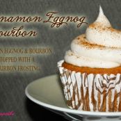 Cinnamon, Eggnog & Boubon Cupcakes