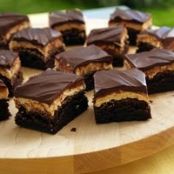 Peanut Butter Truffle Brownies